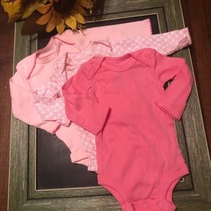 Carter’s- Onesie Set (3pc) K2